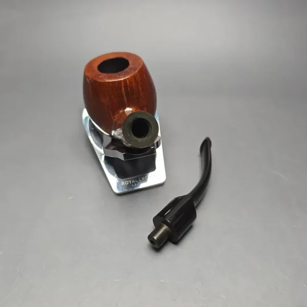 James Upshall A Grade Group 6 Smooth Bent Apple Estate Briar Pipe, Unsmoked - Image 15