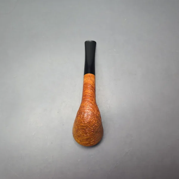 Buckeye Hand Made Partially Sandblasted Bell Dublin Briar Pipe, New - Image 9