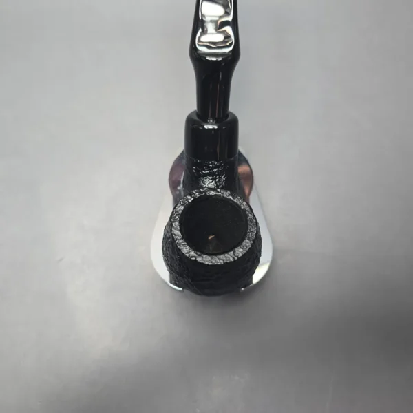 Peterson 2025 Halloween Pipe 312 Sandblasted Bent Billiard Briar Pipe, New - Image 5