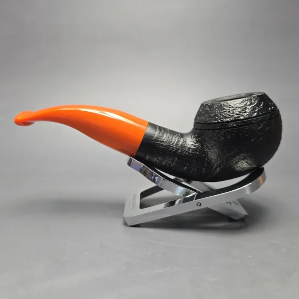 4th Generation 2023 Fathers, Friends and Fire Sandblasted Bullmoose Estate Briar Pipe, Unsmoked - Image 3
