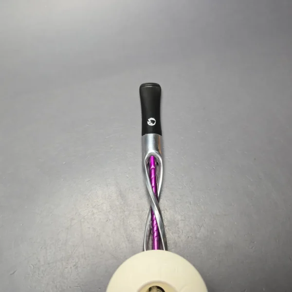 Falcon Shillelagh Purple w/ MBSD Meerschaum Rhodesian Block Meerschaum Bowl Pipe, New - Image 7