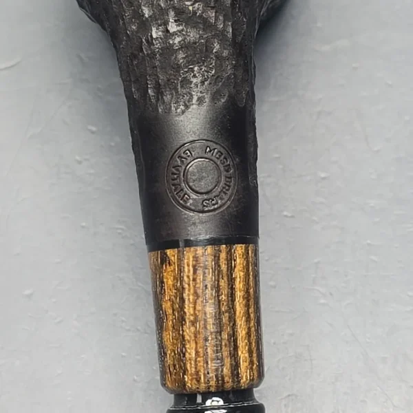 MBSD Briars by Piero Vitale Black Rusticated Billiard with Zebrawood (New) - Image 11