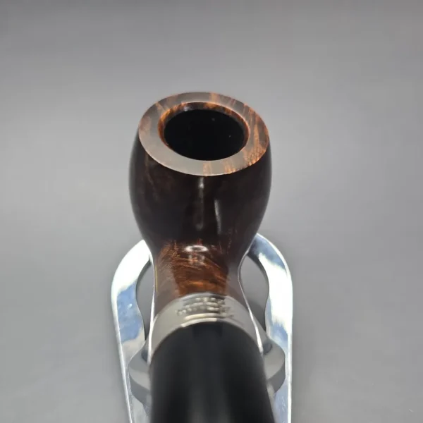 Peterson 160th Anniversary Pat. B Dark Smooth Bent Billiard Briar Pipe, New - Image 6