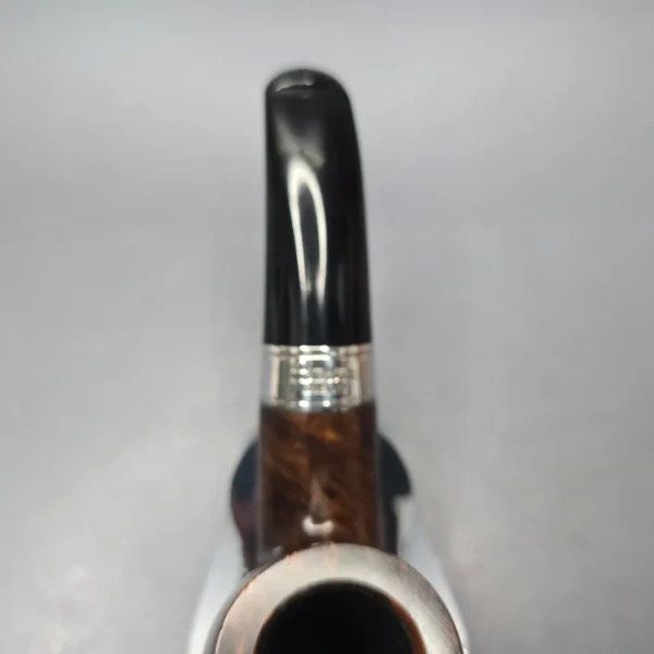 Peterson 160th Anniversary Pat. B Dark Smooth Bent Billiard Briar Pipe, New - Image 8