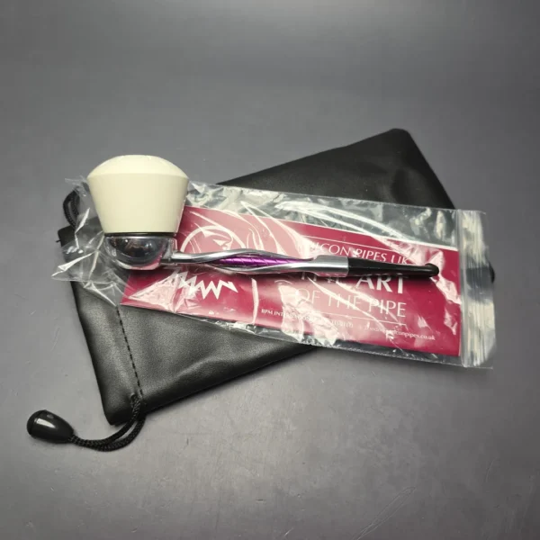 Falcon Shillelagh Purple w/ MBSD Meerschaum Rhodesian Block Meerschaum Bowl Pipe, New - Image 12