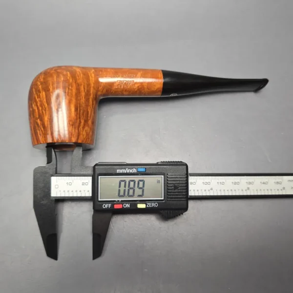 James Upshall P Grade Group 6 Smooth Large Billiard Estate Briar Pipe, Unsmoked - Image 14