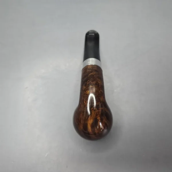 Peterson 160th Anniversary Pat. B Dark Smooth Bent Billiard Briar Pipe, New - Image 10