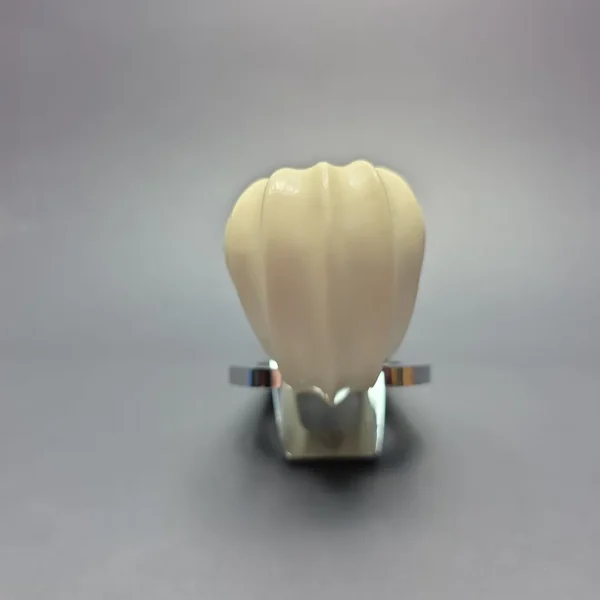 MBSD Meerschaum Premier by Bay Pipes Fluted Whale w/ Case & Tamper Block Meerschaum Pipe, New - Image 4