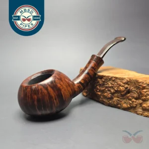 Rainer Barbi Smooth Squat Tomato Estate Briar Pipe, German Estates