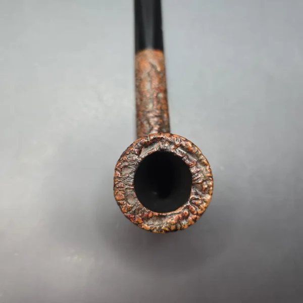 Castello (1950s-60s) Sea Rock Briar SC 32 Rusticated Canadian Estate Briar Pipe, Italian Estates - Image 6