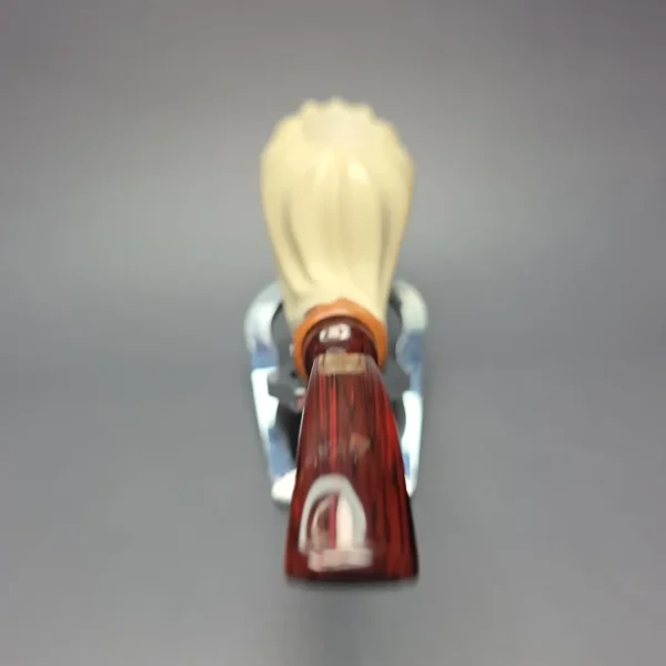 MBSD Meerschaum Premier by Bay Pipes Fluted Whale w/ Case & Tamper Block Meerschaum Pipe, New - Image 6