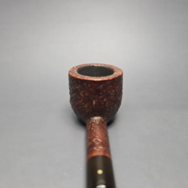 Savinelli (Pre-1970s) Punto Oro 1018 Sandblasted Pot Estate Briar Pipe, Italian Estates - Image 6