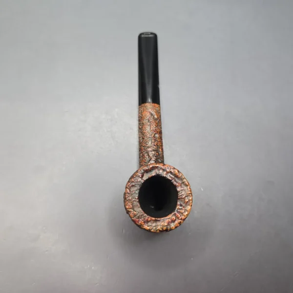 Castello (1950s-60s) Sea Rock Briar SC 32 Rusticated Canadian Estate Briar Pipe, Italian Estates - Image 8