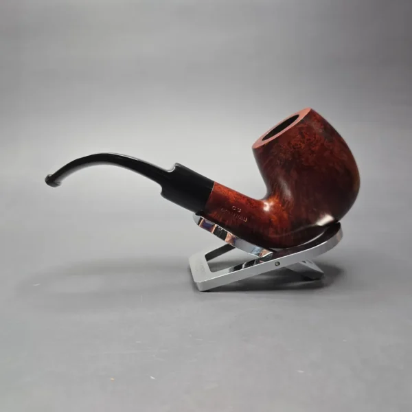 Calibano (Mastro de Paja) 101 S C3 Smooth Bent Billiard Estate Briar Pipe, Unsmoked - Image 4