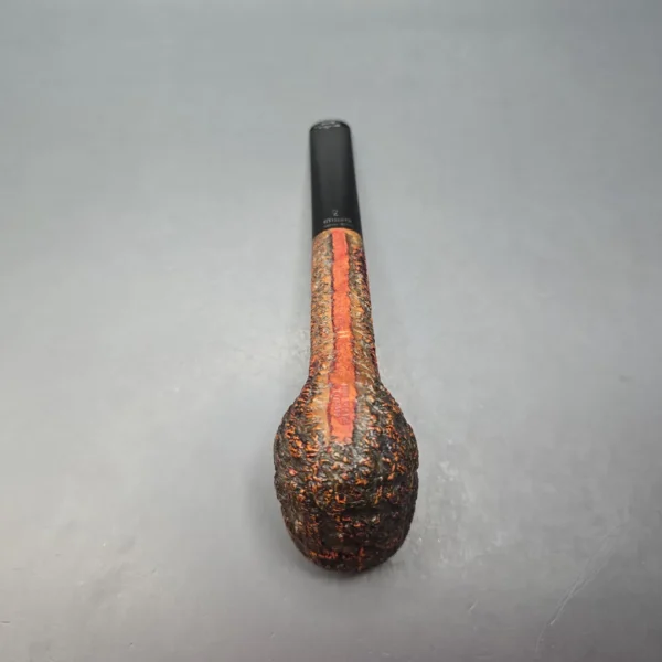 Castello (1950s-60s) Sea Rock Briar SC 32 Rusticated Canadian Estate Briar Pipe, Italian Estates - Image 9