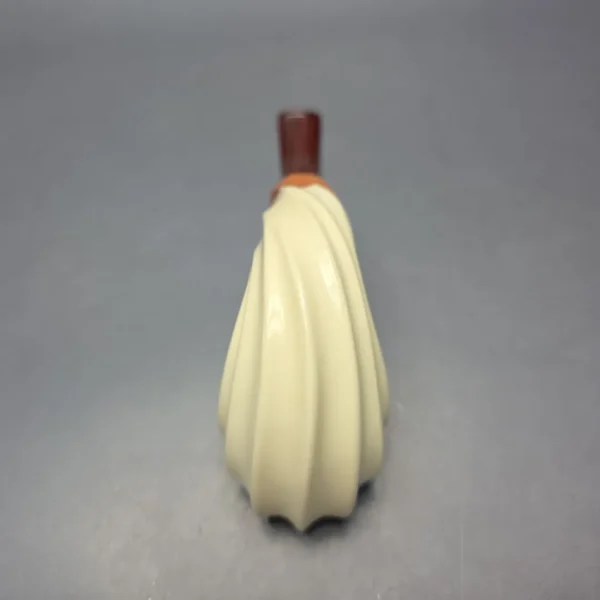 MBSD Meerschaum Premier by Bay Pipes Fluted Whale w/ Case & Tamper Block Meerschaum Pipe, New - Image 9