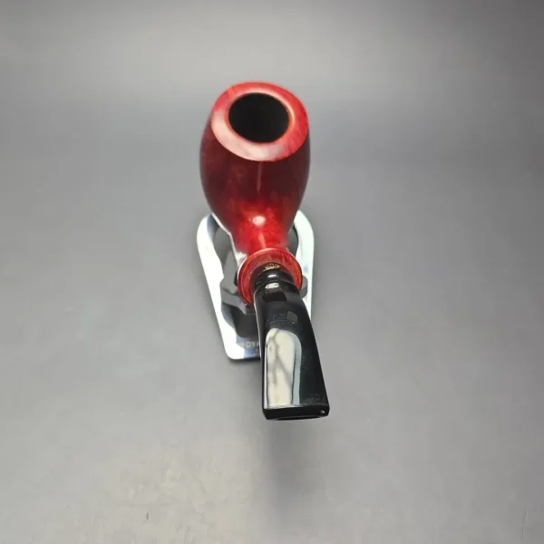 Poul Winslow Crown Viking Partially Rusticated Brandy Estate Briar Pipe, Unsmoked - Image 5