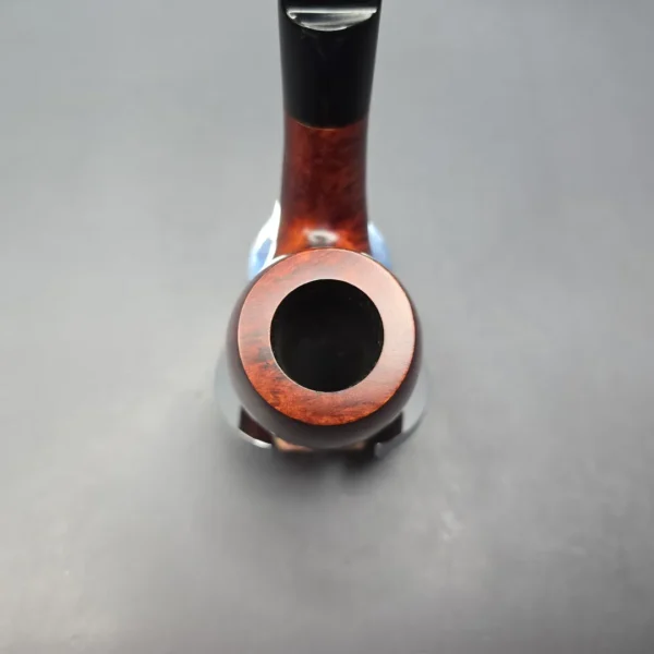 Calibano (Mastro de Paja) 101 S C3 Smooth Bent Billiard Estate Briar Pipe, Unsmoked - Image 6