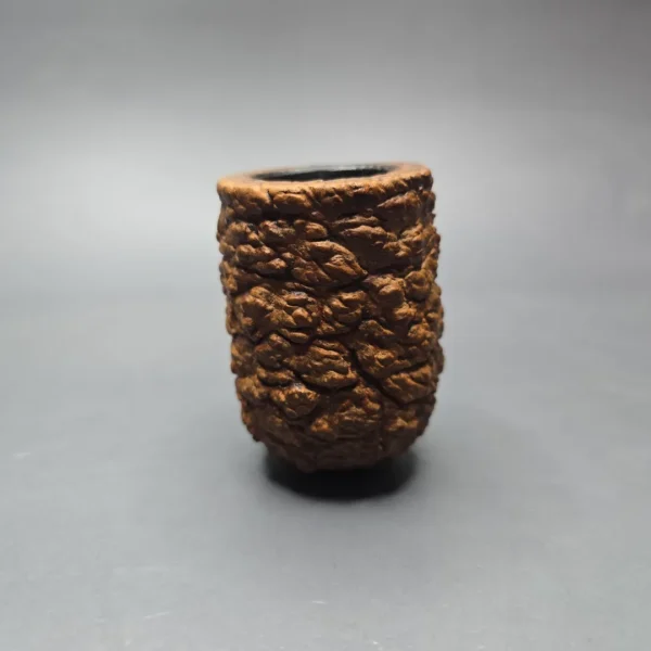 Savinelli (c.1960s) Punto Oro Corallo 7008 EX Rusticated Lovat Estate Briar Pipe, Italian Estates - Image 3