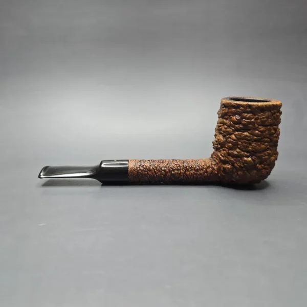 Savinelli (c.1960s) Punto Oro Corallo 7008 EX Rusticated Lovat Estate Briar Pipe, Italian Estates - Image 4