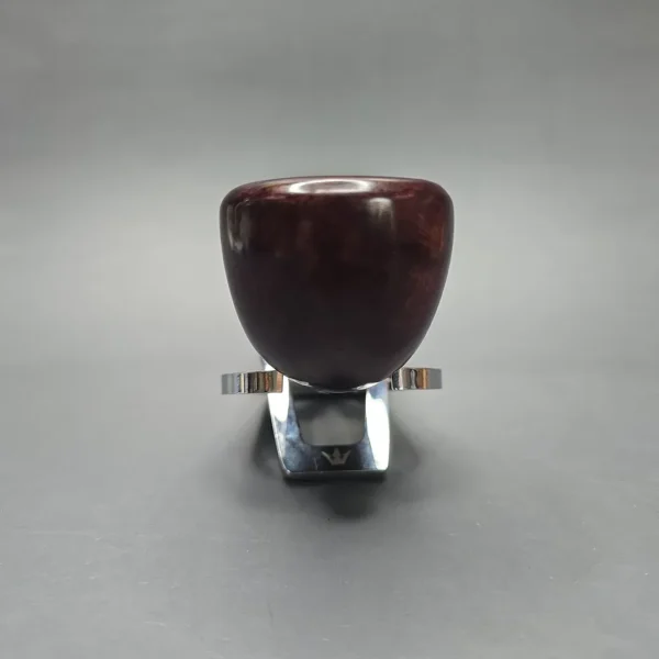 Rossi Rubino Antico 8316 Smooth Pot w/ Nickel Briar Pipe, New, 6mm - Image 3