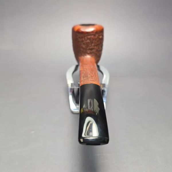Julius Vesz 1988 Hand Cut 2 Partially Rusticated Canadian Estate Briar Pipe, Other Estates - Image 5
