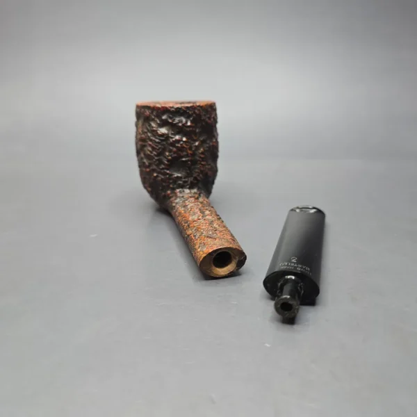 Castello (1950s-60s) Sea Rock Briar SC 32 Rusticated Canadian Estate Briar Pipe, Italian Estates - Image 13