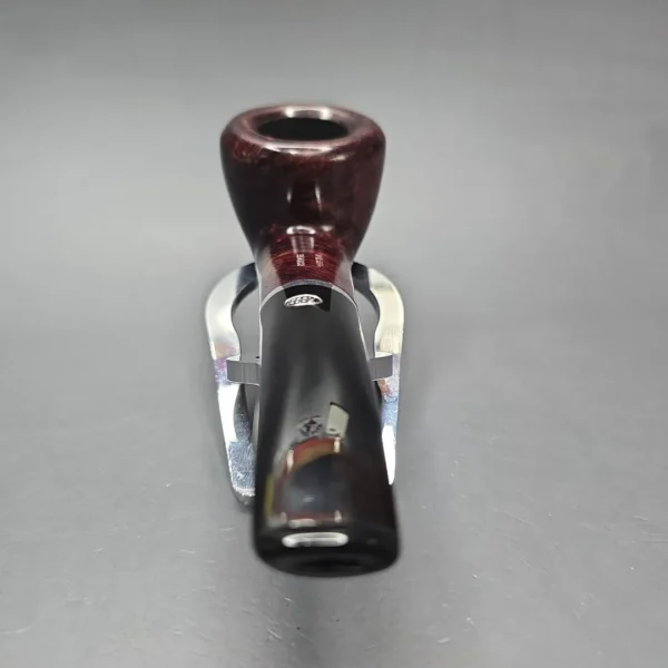 Rossi Rubino Antico 8316 Smooth Pot w/ Nickel Briar Pipe, New, 6mm - Image 5