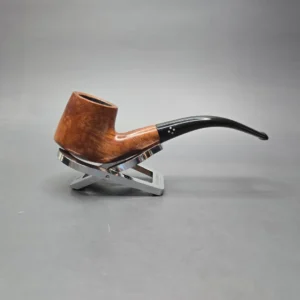 Sasieni (Family Era; c.1950-79) Four Dot Natural "Richmond" Smooth Bent Pot (Estate) - alternate view