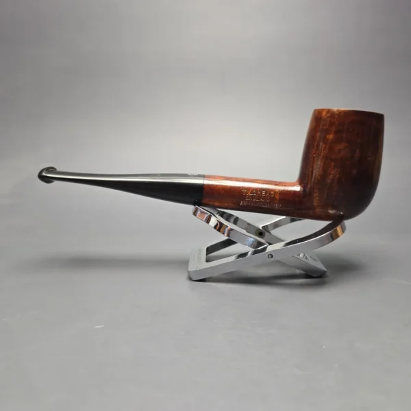 James Upshall A Grade Group 6 Smooth Billiard Estate Briar Pipe, Unsmoked - Image 3