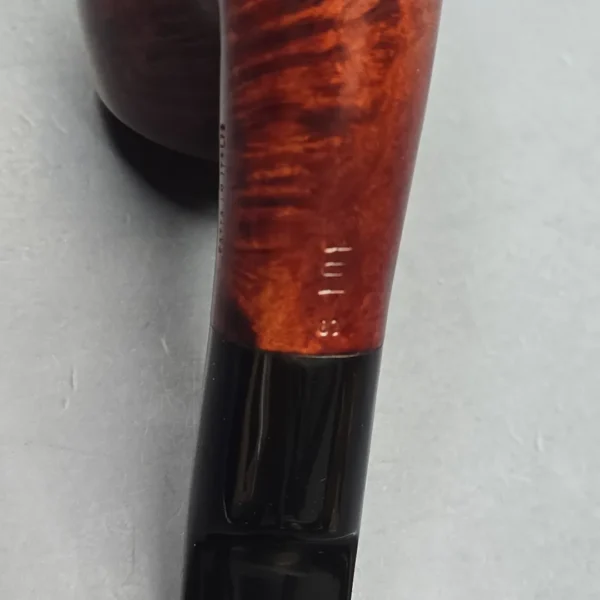 Calibano (Mastro de Paja) 101 S C3 Smooth Bent Billiard Estate Briar Pipe, Unsmoked - Image 11