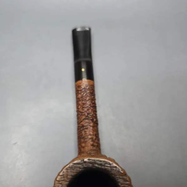 Savinelli (c.1960s) Punto Oro Corallo 7008 EX Rusticated Lovat Estate Briar Pipe, Italian Estates - Image 7