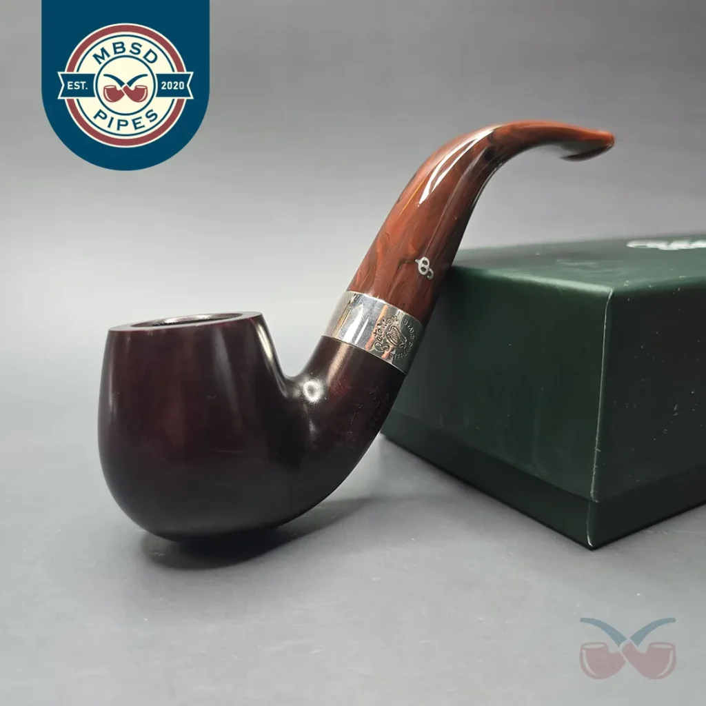 Peterson Irish Harp 221 Smooth Bent Billiard with Silver (New)