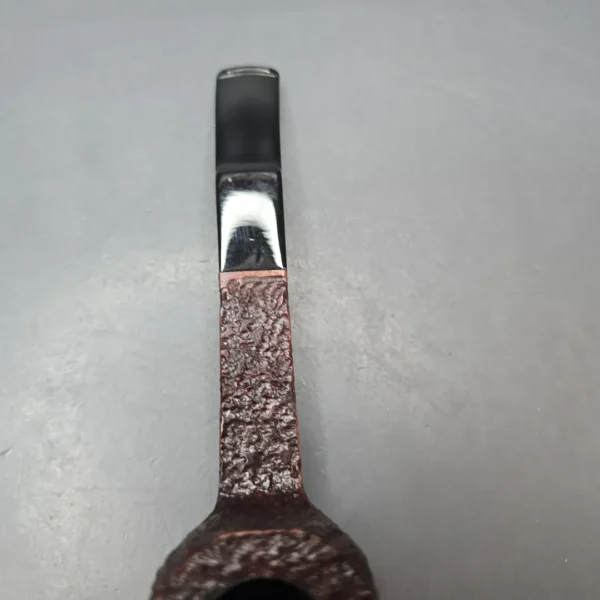 Savinelli Standing 513 KS Rusticated Panel Estate Briar Pipe, Italian Estates, 6mm - Image 5