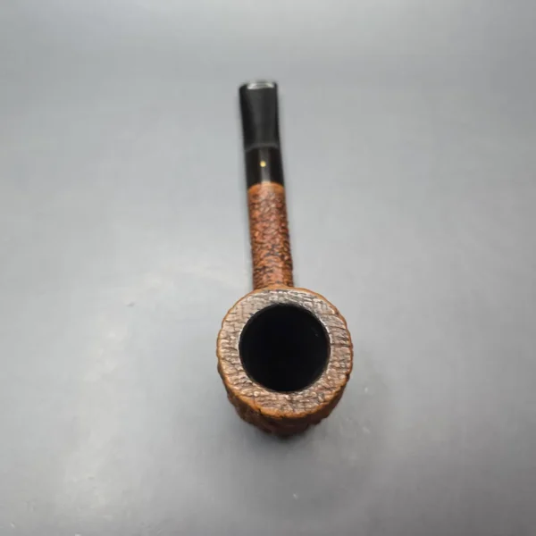Savinelli (c.1960s) Punto Oro Corallo 7008 EX Rusticated Lovat Estate Briar Pipe, Italian Estates - Image 8