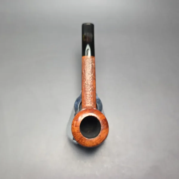 Julius Vesz 1988 Hand Cut 2 Partially Rusticated Canadian Estate Briar Pipe, Other Estates - Image 9