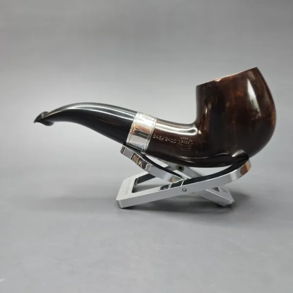 Peterson 160th Anniversary Pat. B Dark Smooth Bent Billiard Briar Pipe, New - Image 3