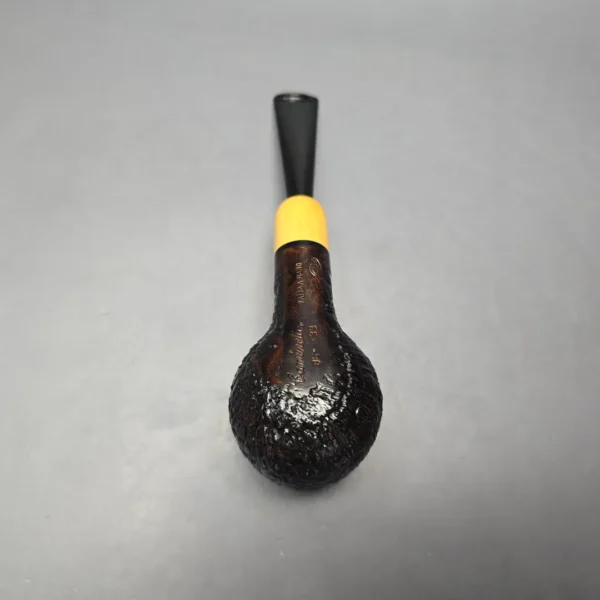 Caminetto (2018) Sandblasted Apple w/ Boxwood Estate Briar Pipe, Italian Esates - Image 7