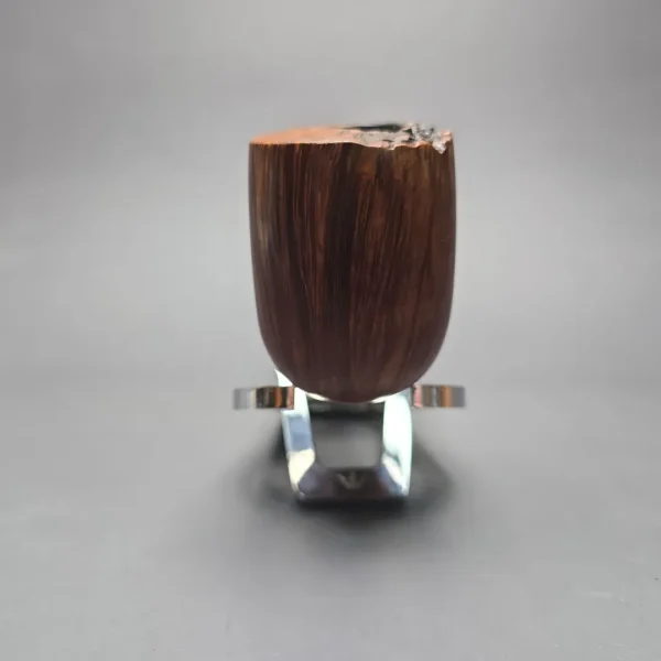 Savinelli Nonpareil 9128 Smooth Billiard w/ Horn Estate Briar Pipe, Italian Estates - Image 3