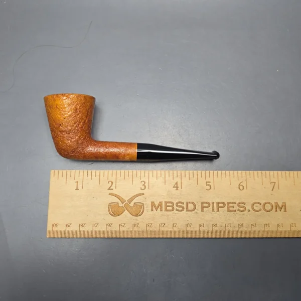 Buckeye Hand Made Partially Sandblasted Bell Dublin Briar Pipe, New - Image 11