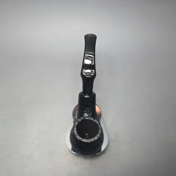 Peterson 2025 Halloween Pipe 312 Sandblasted Bent Billiard Briar Pipe, New - Image 8