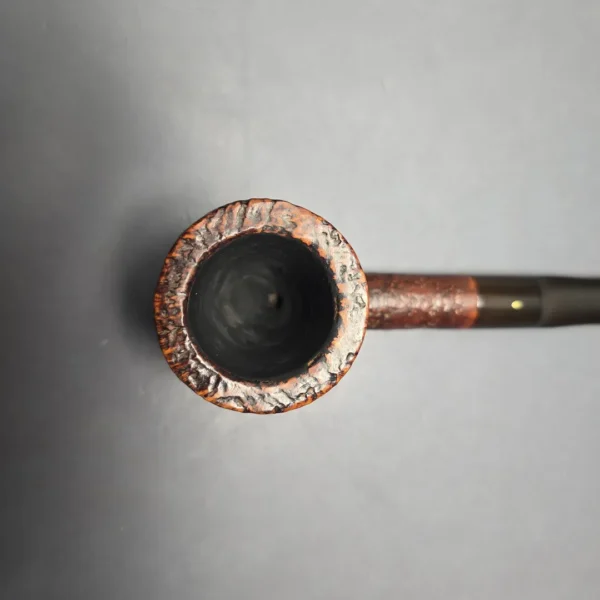 Savinelli (Pre-1970s) Punto Oro 1018 Sandblasted Pot Estate Briar Pipe, Italian Estates - Image 7