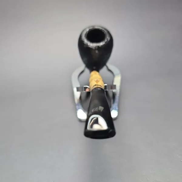 MBSD Briars Modern Masters 1 Sandblasted Peewit w/ Bamboo Handmade Briar Pipe, New - Image 5