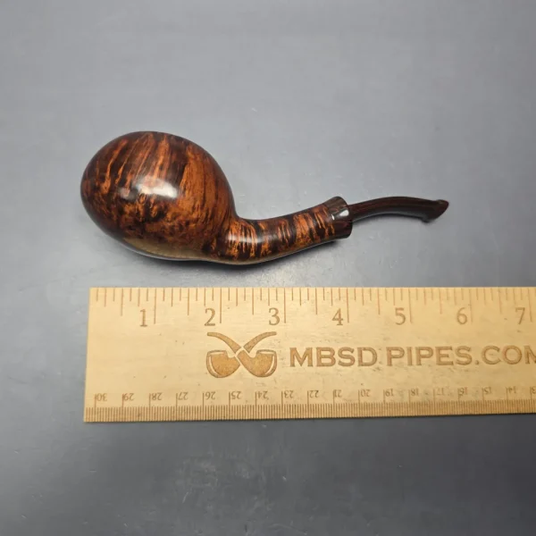 Rainer Barbi Smooth Squat Tomato Estate Briar Pipe, German Estates - Image 12