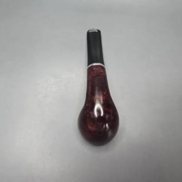 Rossi Rubino Antico 8316 Smooth Pot w/ Nickel Briar Pipe, New, 6mm - Image 10