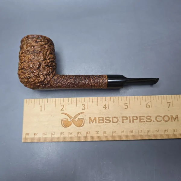 Savinelli (c.1960s) Punto Oro Corallo 7008 EX Rusticated Lovat Estate Briar Pipe, Italian Estates - Image 11