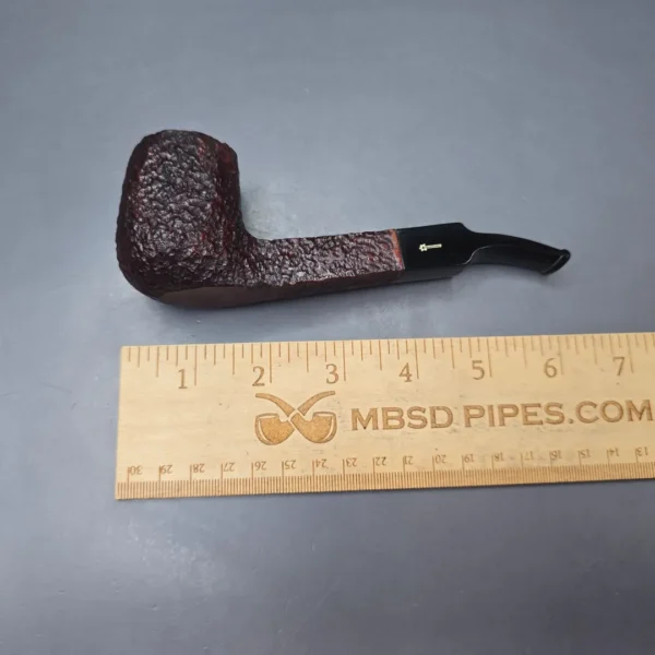 Savinelli Standing 513 KS Rusticated Panel Estate Briar Pipe, Italian Estates, 6mm - Image 13