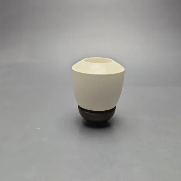 Falcon Extra Dental w/ MBSD Meerschaum Dublin Block Meerschaum Bowl Pipe, New - Image 3