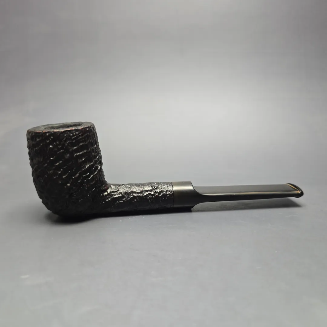 Barling's Make Pre-Transition YOW Fossil 250 EXEL Sandblasted Billiard Estate Briar Pipe, English Estates - Image 2