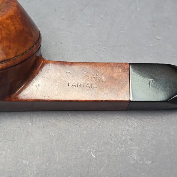 Sasieni Family Era (c.1950s-79) Fantail 95 Smooth Bulldog Estate Briar Pipe, English Estates - Image 11